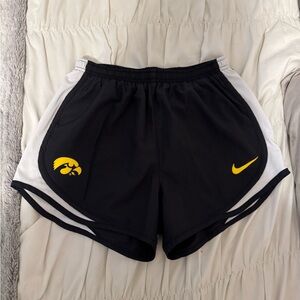 Nike Hawkeye Black Athletic Shorts